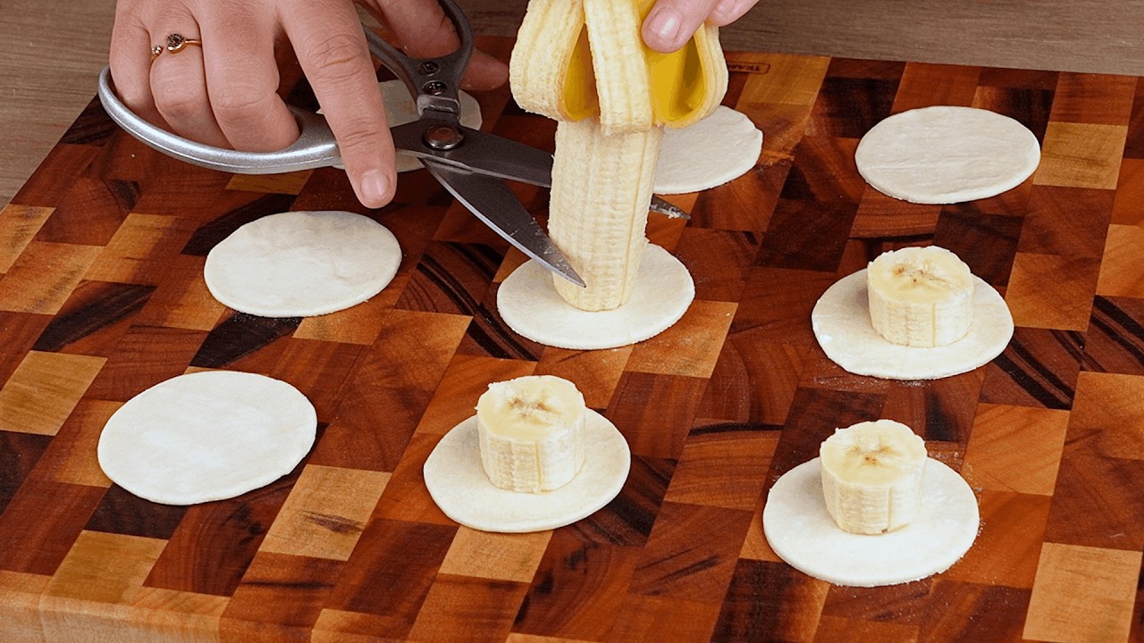 Siempre que preparo bananas de esta forma, todos me piden la receta