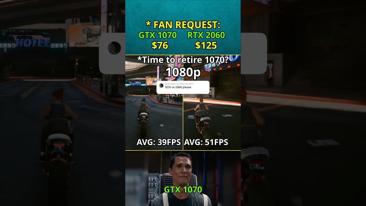 GTX 1070 vs RTX 2060 &mdash; Goodbye GTX 1070? FAN REQUEST 252