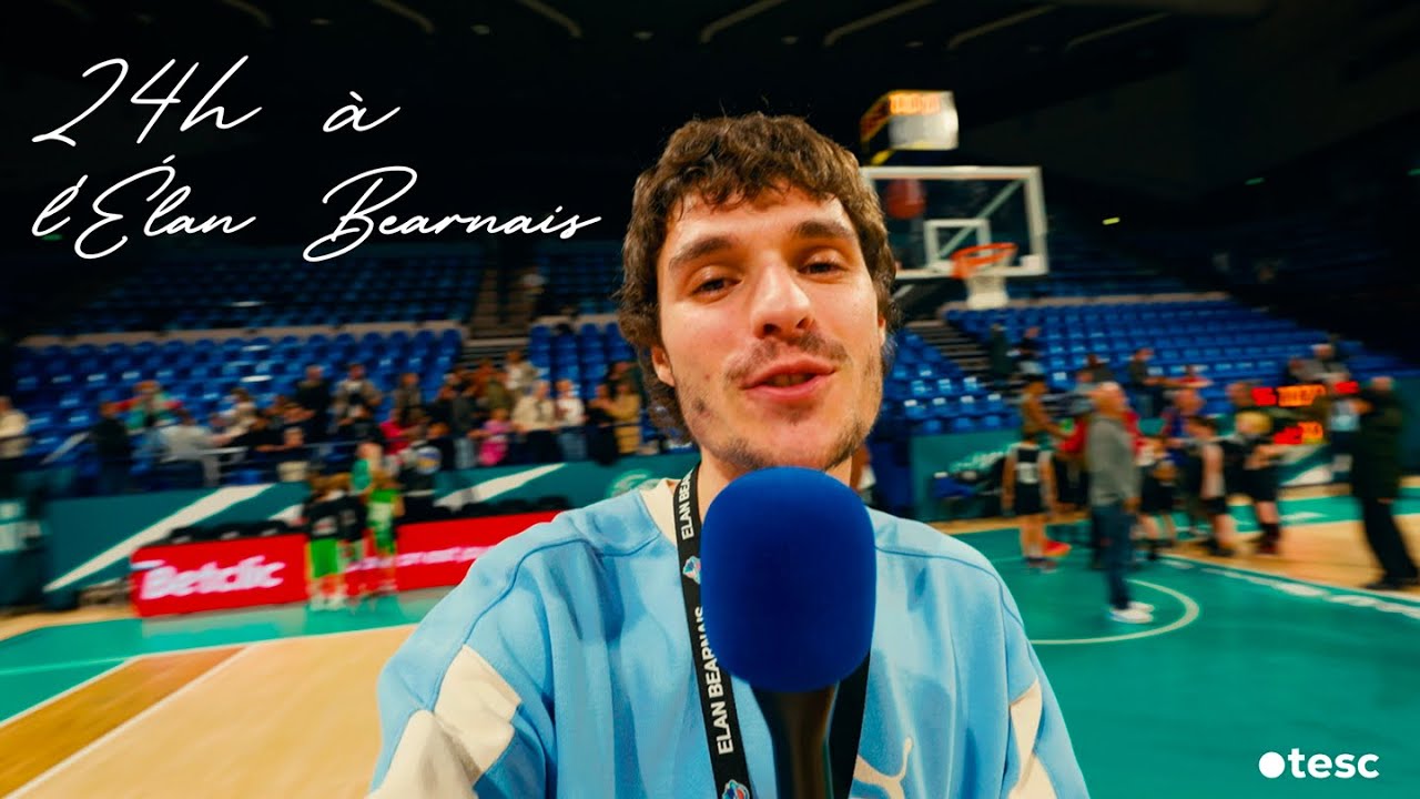 24h en IMMERSION dans un club de BASKET PRO !   PUMA Hoops Tour - Ép3 - Élan Bearnais