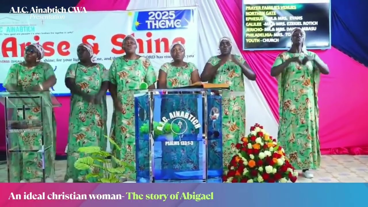 An ideal Christian woman- as narrated by AIC AINABTICH CWA