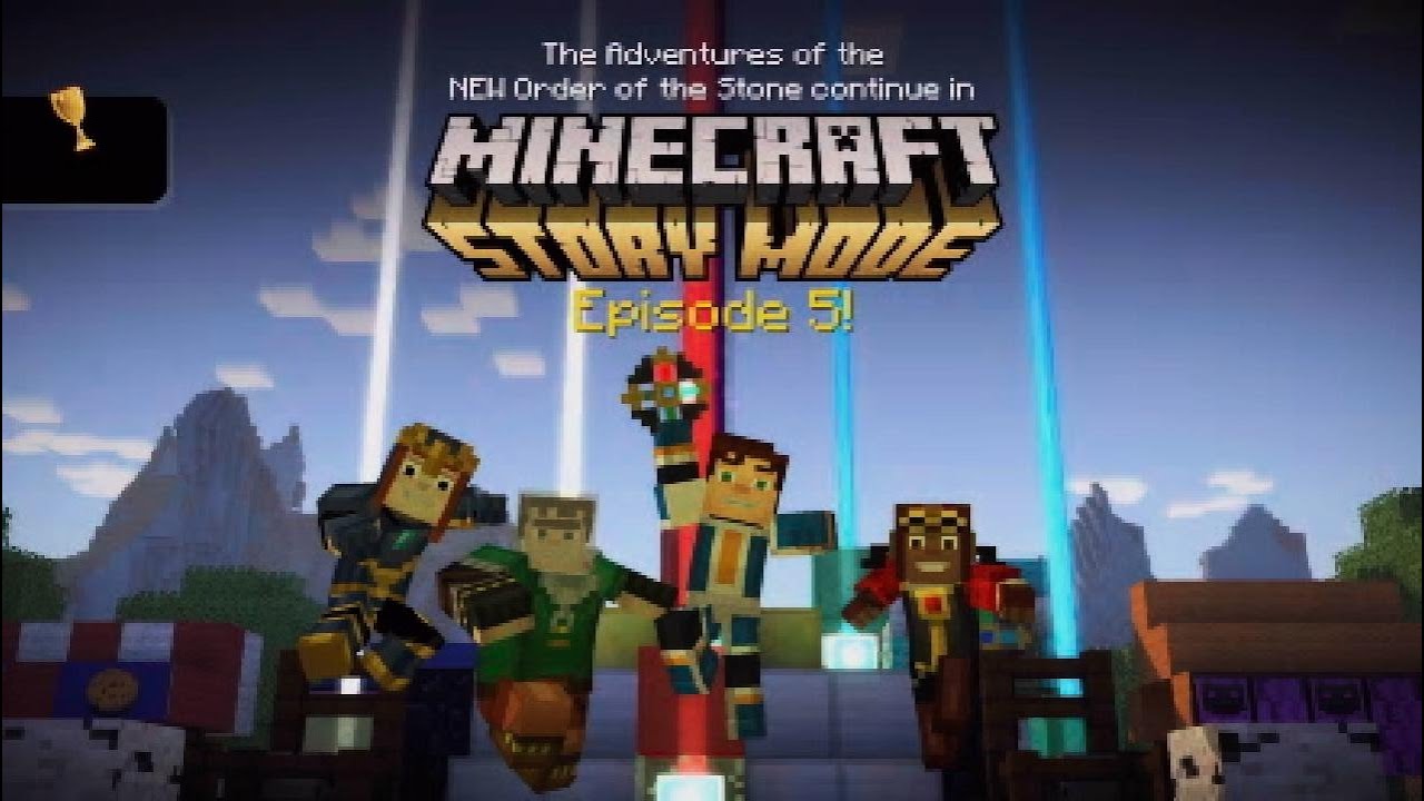 Minecraft Story Mode Platinum Trophy