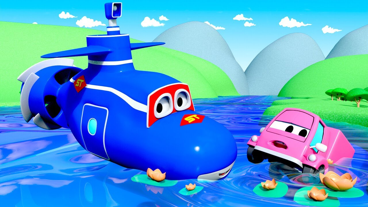 Den lilla rosa bilen