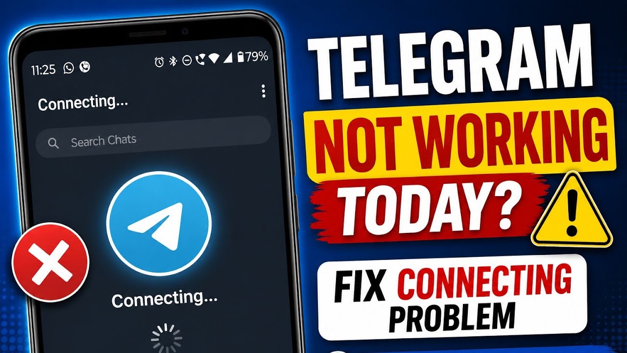 Telegram Not Working Today? Fix Telegram Not Connecting Problem (2026)