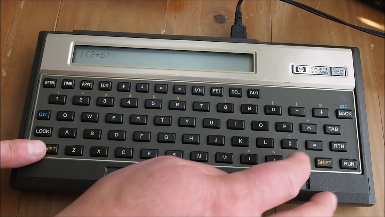 HP-75C - An Introduction to HP's First Portable Computer