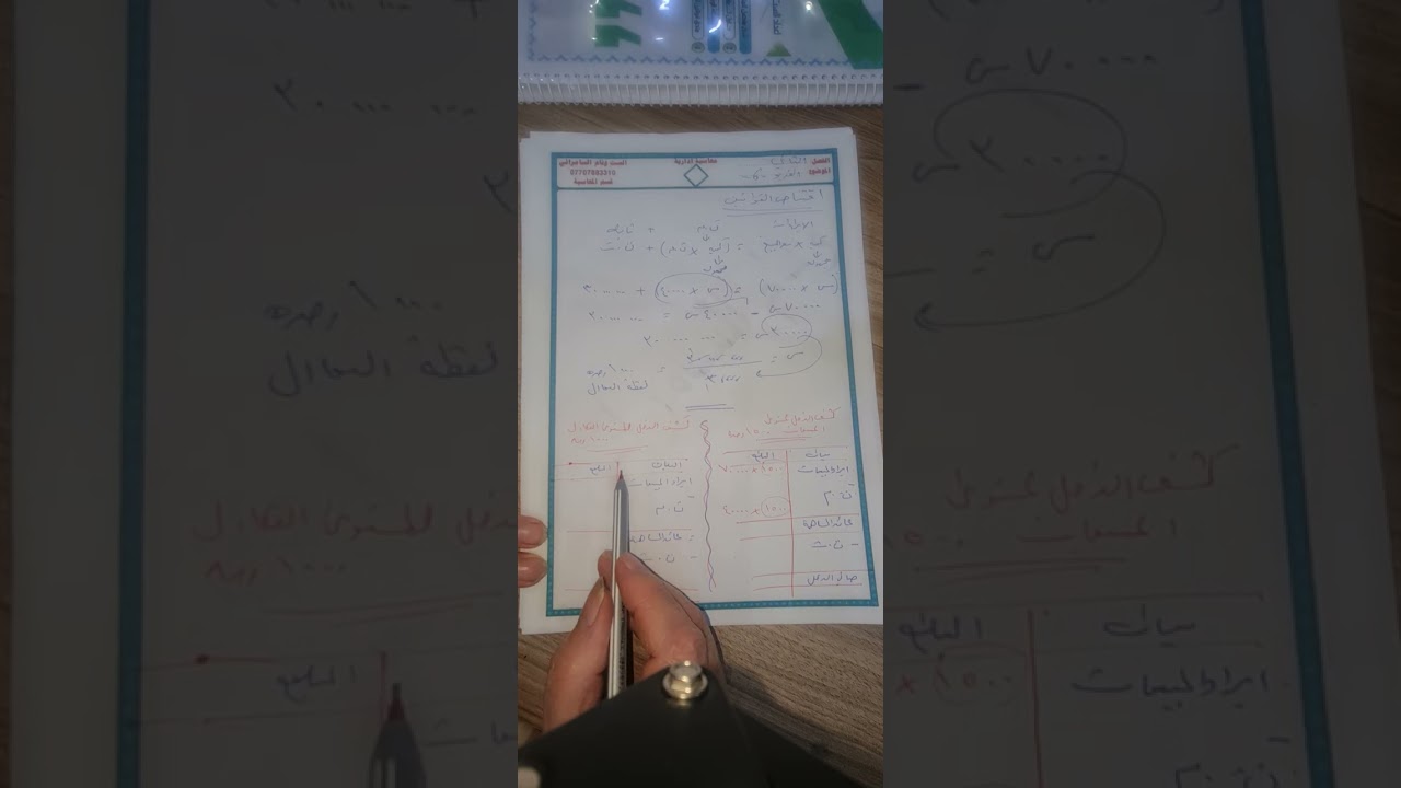 اقتناص قوانين كشف الدخل.. فديوا 6