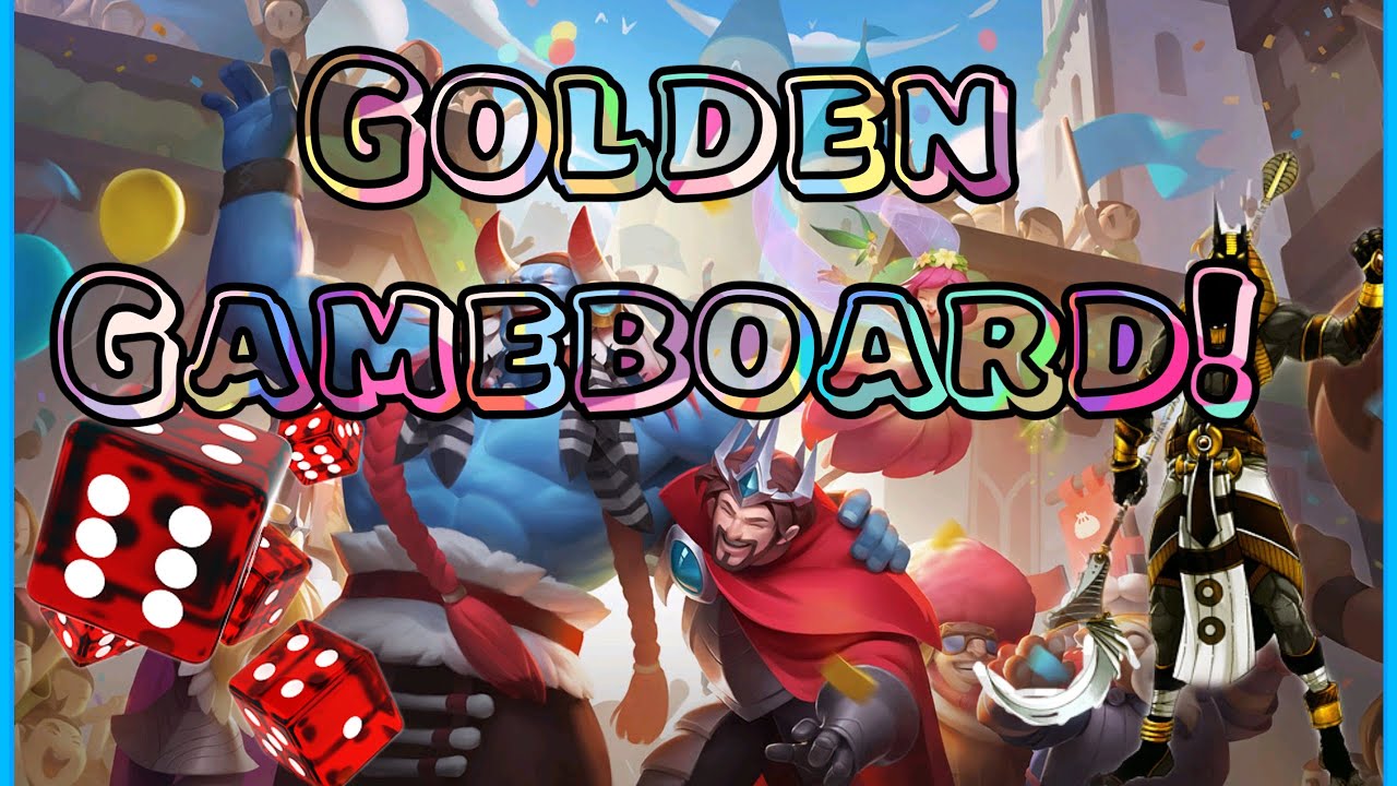 My golden gameboard!
