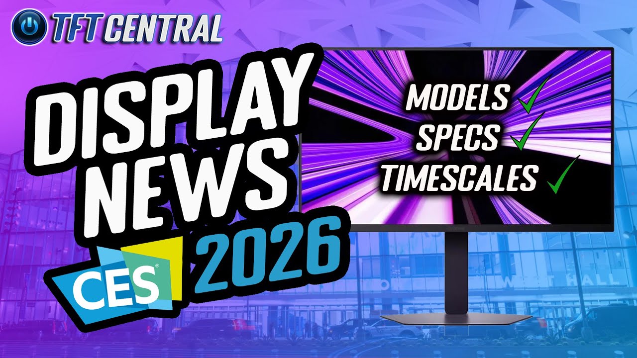 ALL The Best CES 2026 Monitor news! Round-up