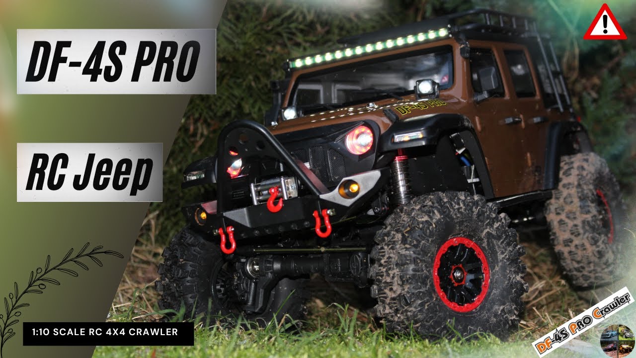 DF Models DF4S PRO RC Scale Crawler ‖ UNBOXING ‖ VORSTELLUNG ‖ 1. AUSFAHRT ‖ FAZIT