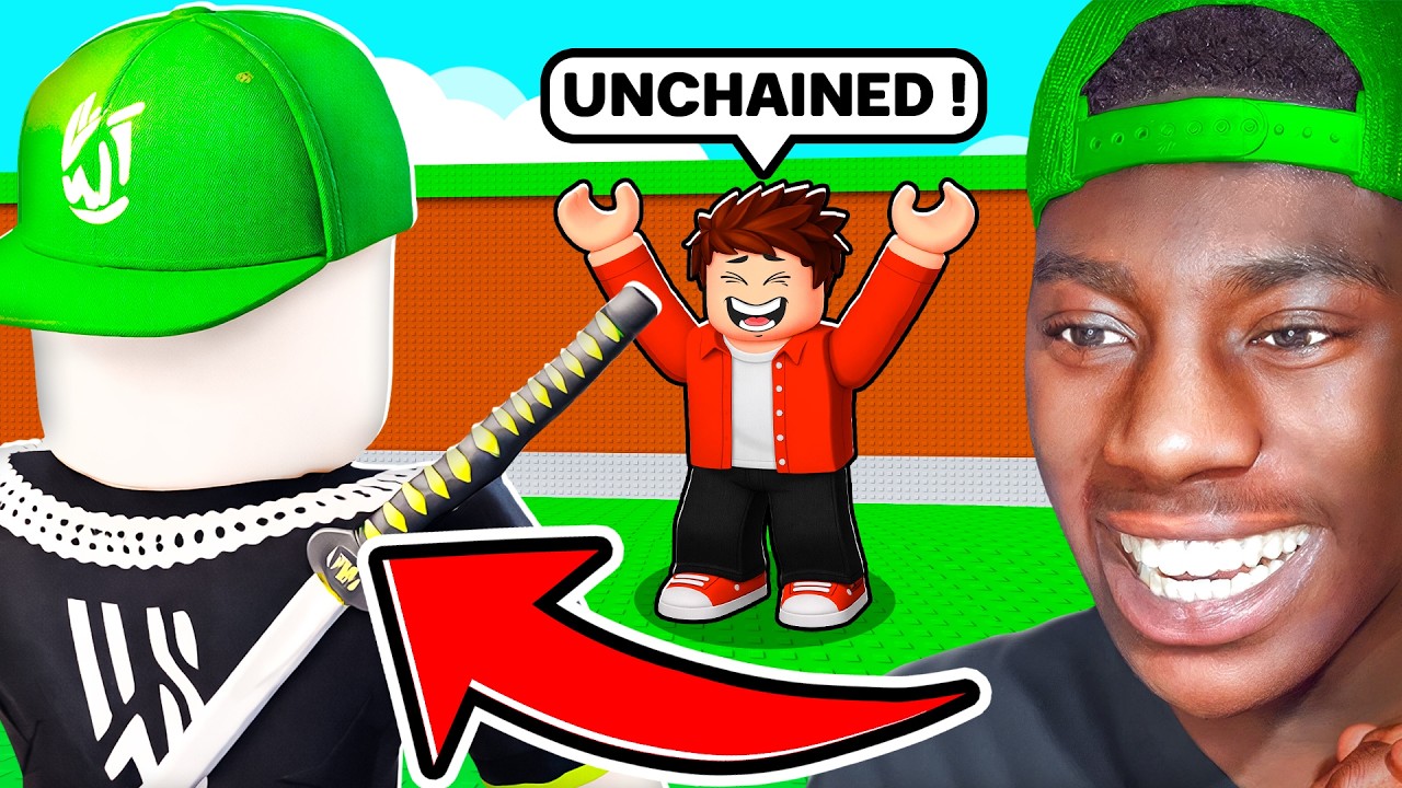 J'ai PRÉTENDU être UNCHAINED sur STEAL a BRAINROT !