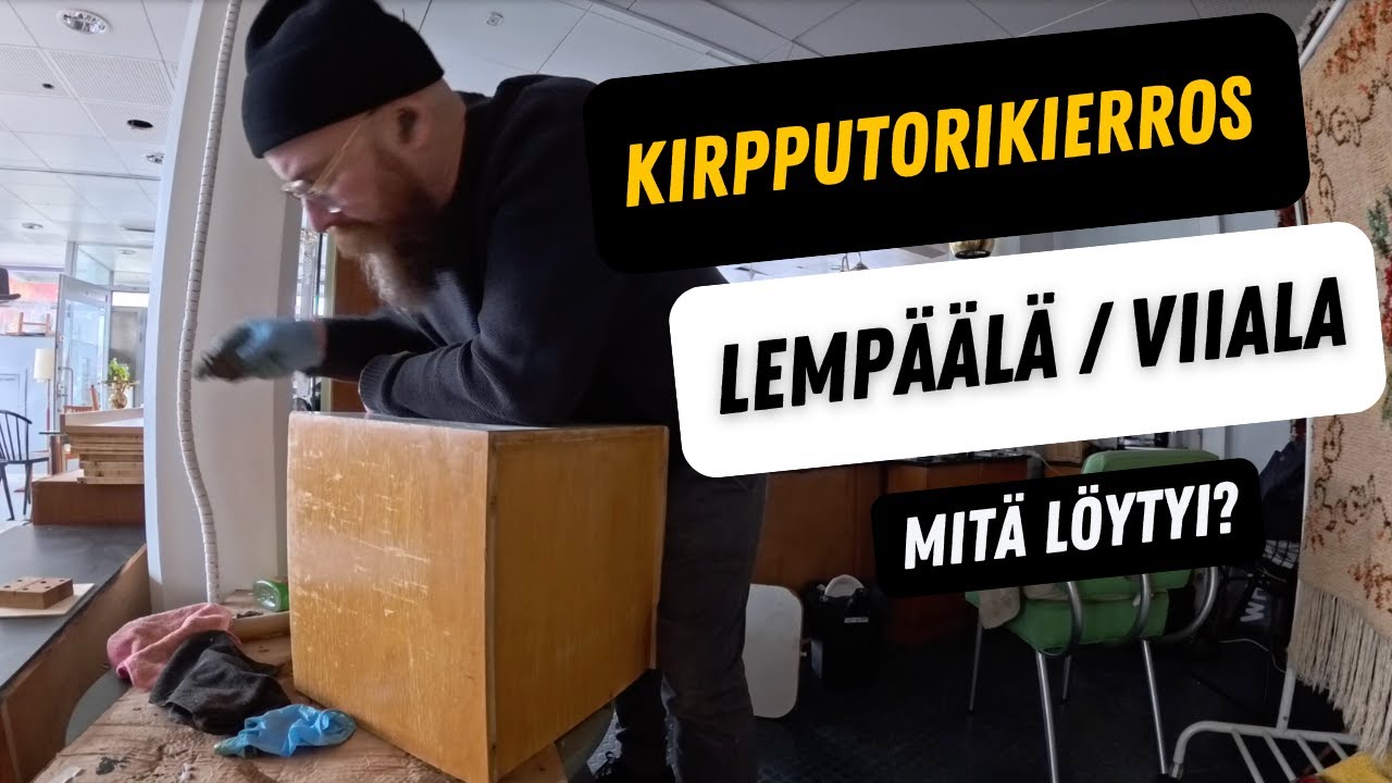 Kierretään Lempäälän ja Viialan kirpputorit!