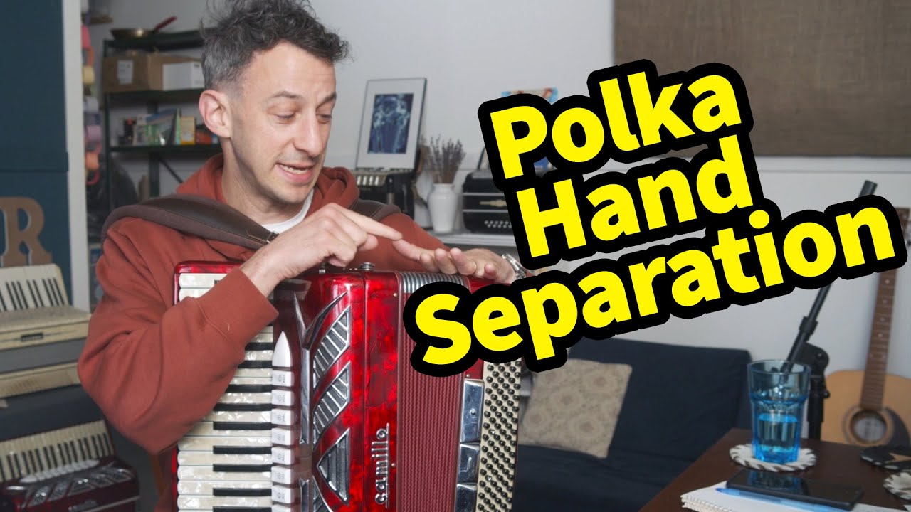 Polka Hand Coordination On Accordion