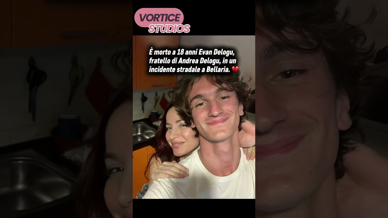 Andrea Delogu: &egrave; morto il fratello Evan a soli 18 anni
