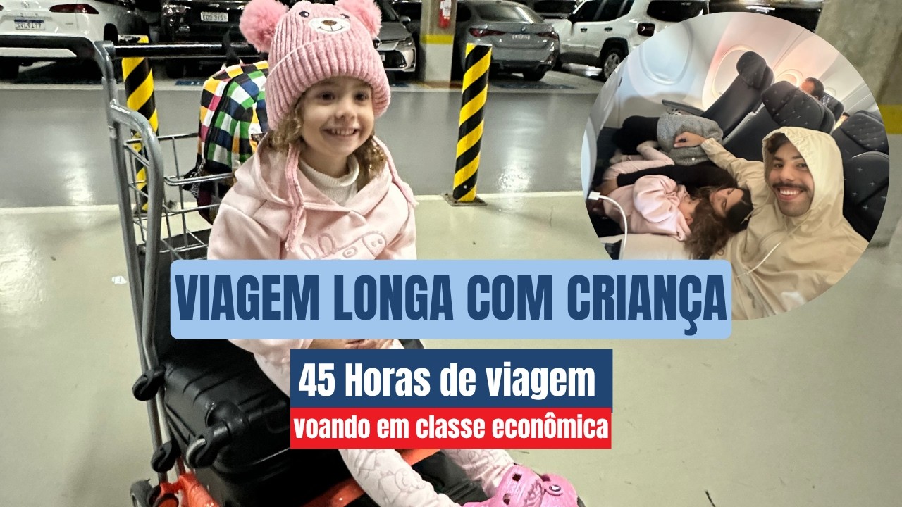 Viagem Longa de avião com Criança Pequena: Como Sobrevivemos a 45h até a Austrália?