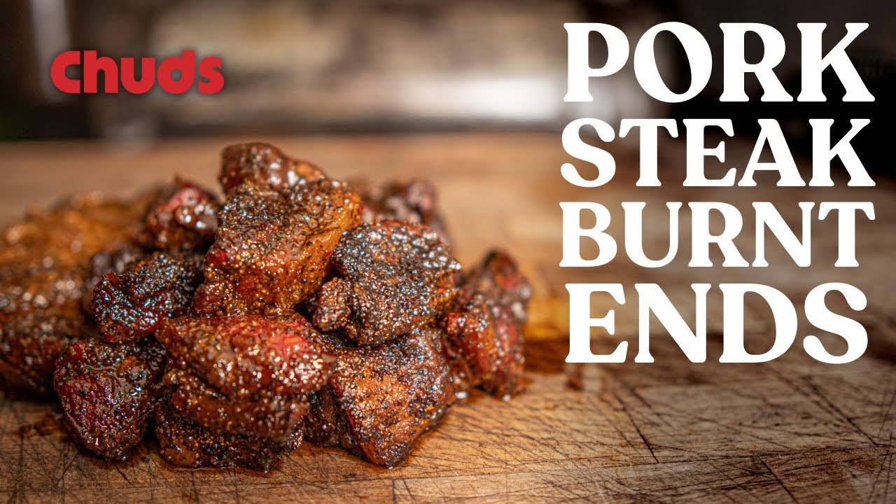 How to Make Pork Steak Burnt Ends! | Chuds BBQ