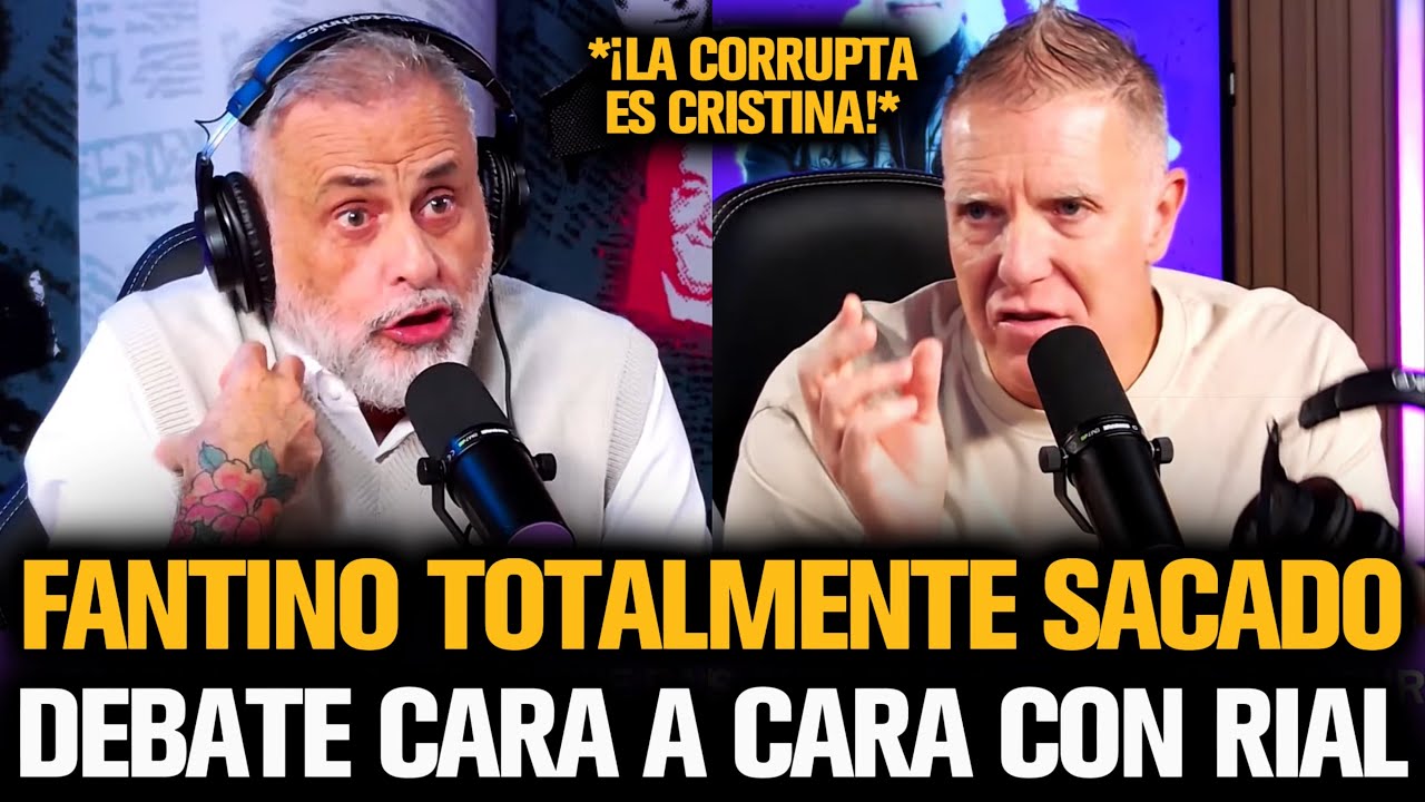 FANTINO TOTALMENTE SACADO EN PLENO DEBATE CONTRA RIAL POR MILEI