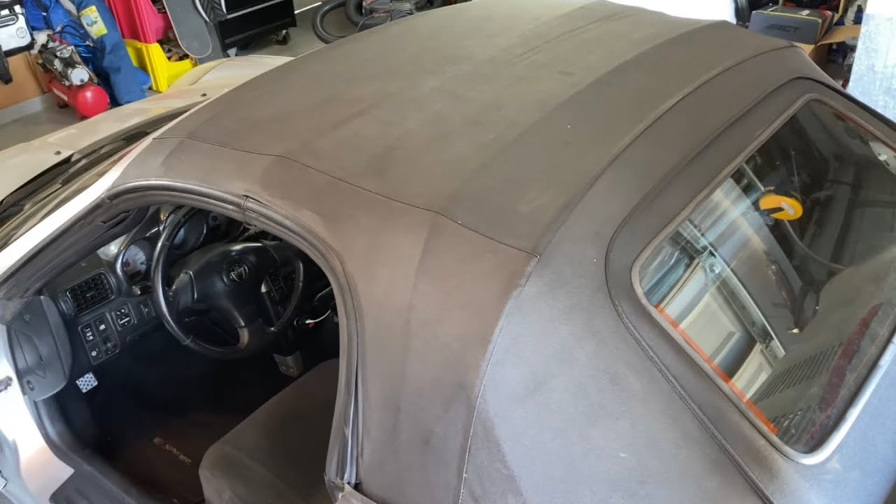 How to install a new skeleton soft top on a MR2 Spyder / MR-S