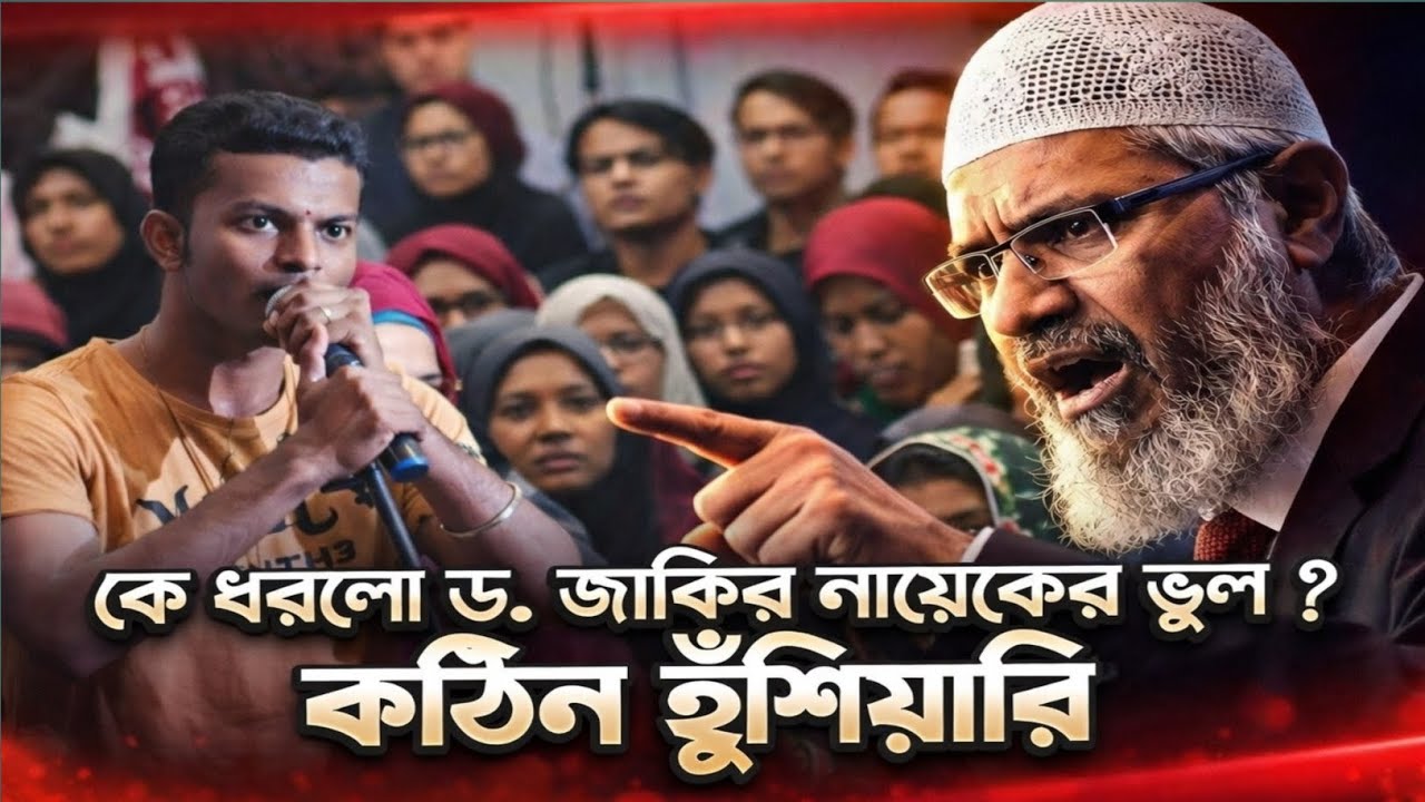 ডক্টর জাকির নায়েক নাকি অন্য ধর্মের মানুষকে ভুল পথে নিচ্ছে || কঠিন হুঁশিয়ারি দিলেন 🤔#drzakirnaik 