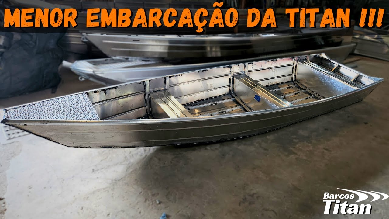 MENOR EMBARCAÇÃO DA TITAN !!