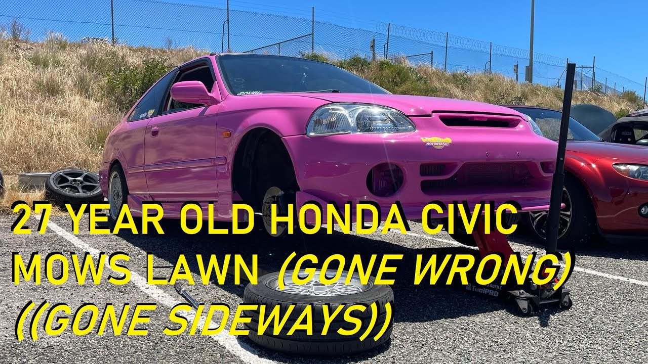 NEARLY CRASHING MY RACECAR SEVERAL TIMES (SKILL ISSUE) ((MOST AVERAGE HONDA DRIVER))