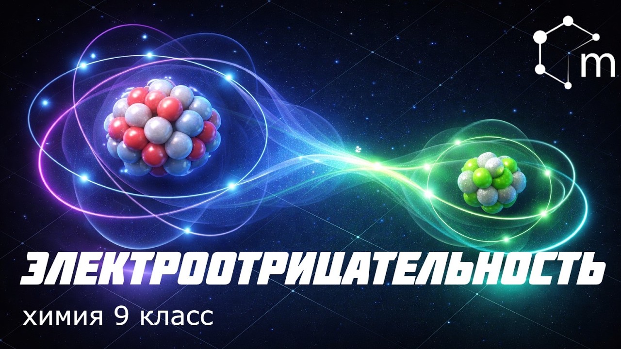 Электроотрицательность. Химия 9 класс.
