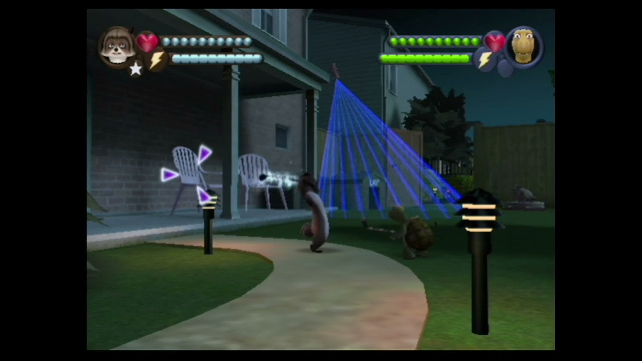 Over the Hedge (GameCube) - Glady’s Back yard Walkthrough Part 1