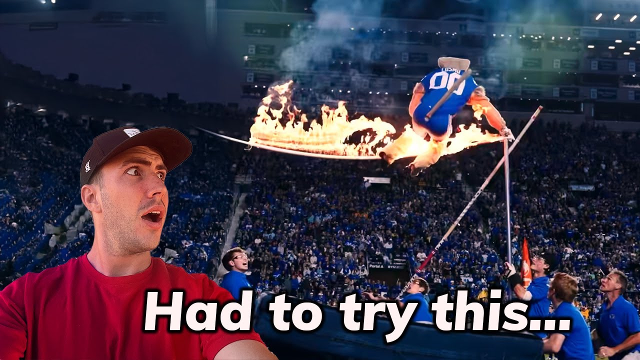 I Tried the Viral Pole Vault Backflip - Post Collegiate Vault Vlog 4