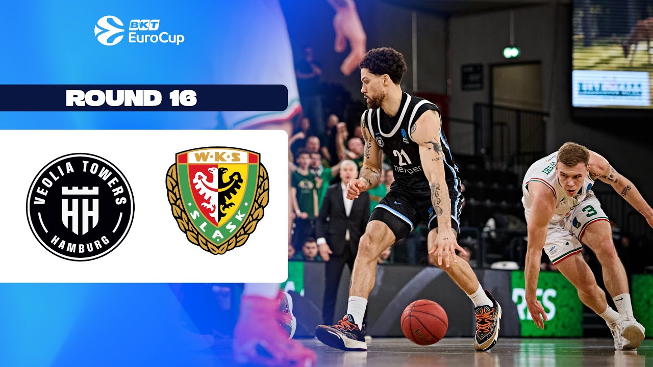 Veolia Towers Hamburg vs. Slask Wroclaw | Round 16 | EuroCup Basketball 2025-26