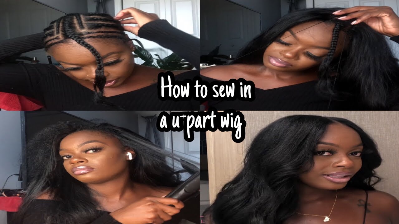 How to sew in a upart wig aka removable sew-in