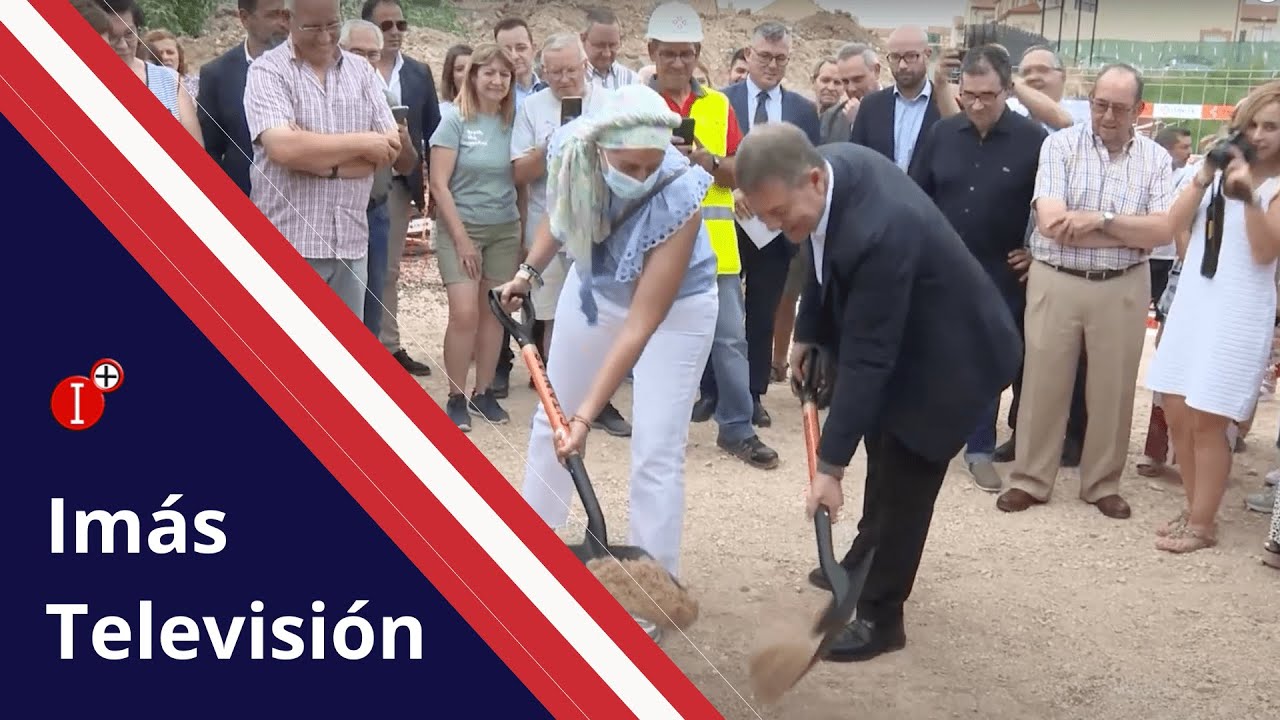 EMILIANO GARCÍA-PAGE, COLOCÓ en HORCAJO DE SANTIAGO, la PRIMERA PIEDRA del NUEVO CENTRO de SALUD