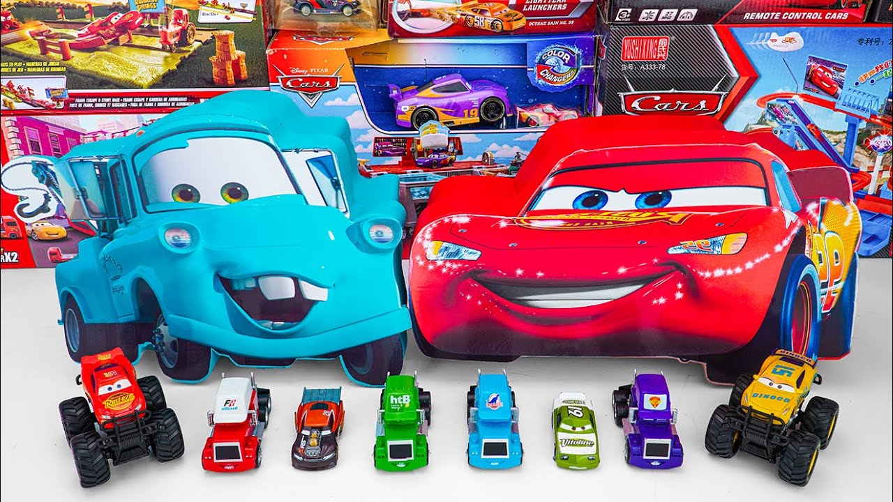 Disney Pixar Cars Unboxing Review| Super Cool Mystery Lightning McQueen  Box, Tokyo Mater Box