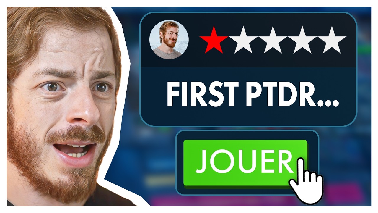 J'ai joué à des JEUX STEAM sans avis !