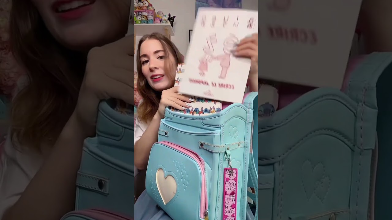 What’s in my cartable d’écolier japonais 💼 #shorts #shortswithzita