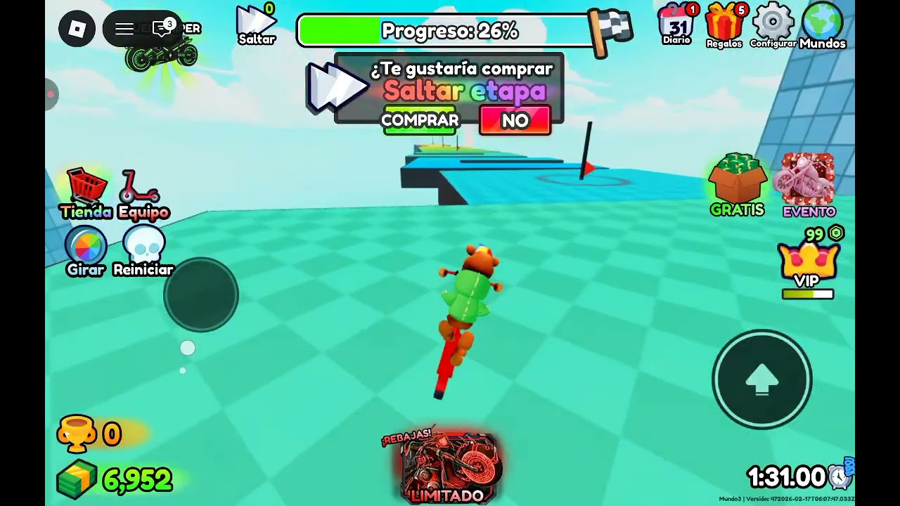 Obby en patinete 🛴 