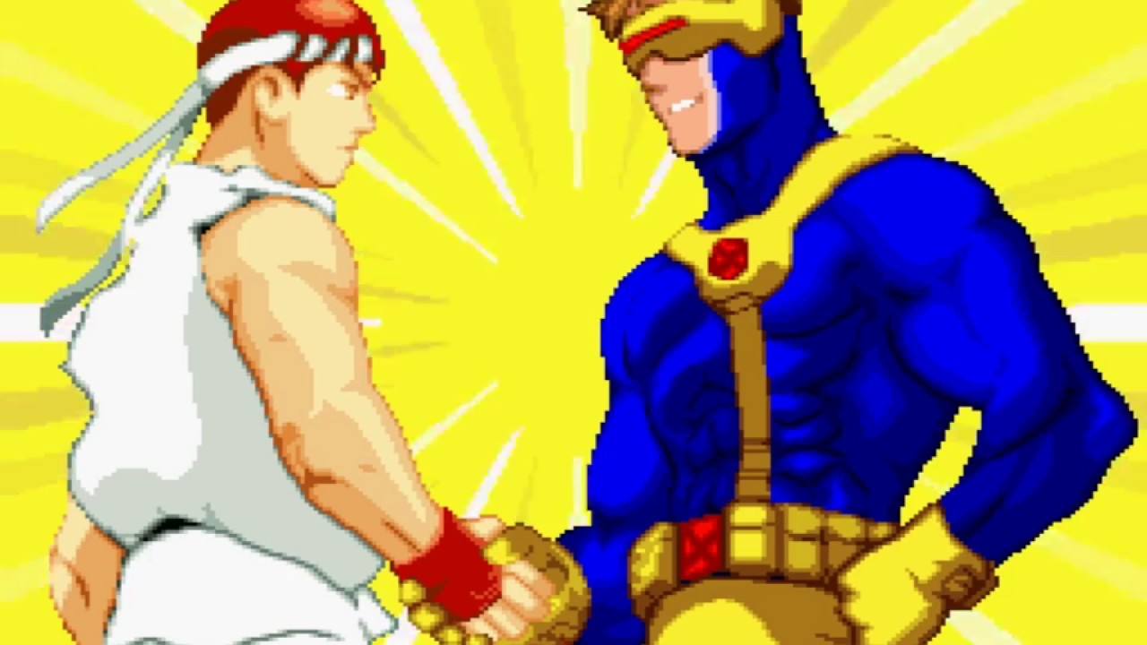 X-Men vs. Street Fighter (SNES) Playthrough - NintendoComplete