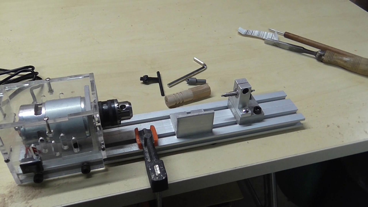 [review] DC 24V Mini Lathe Beads Machine Woodwork DIY Lathe