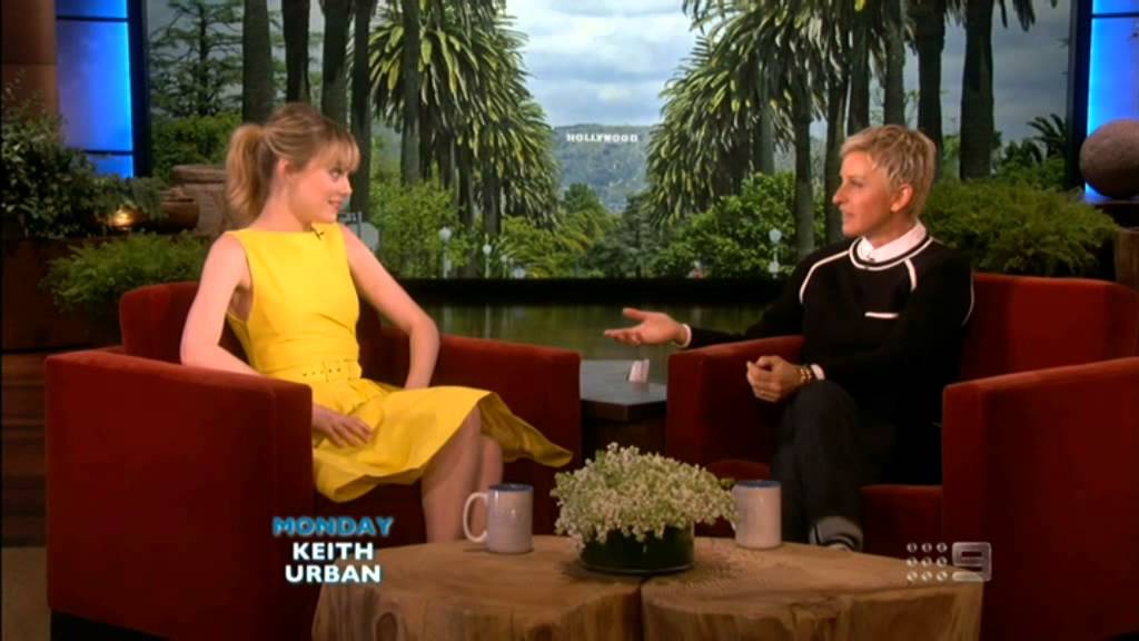 [EMMA-S.ORG] Emma Stone on Ellen - Full Interview (Jan 10, 2013)