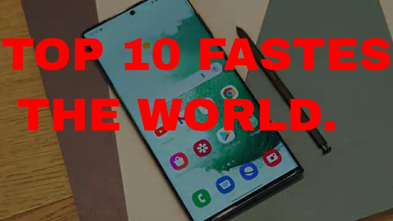 OMG These Phones Are Faster Than Your 5000$ Pc | The Best 10 Fastest Phones on the Planet