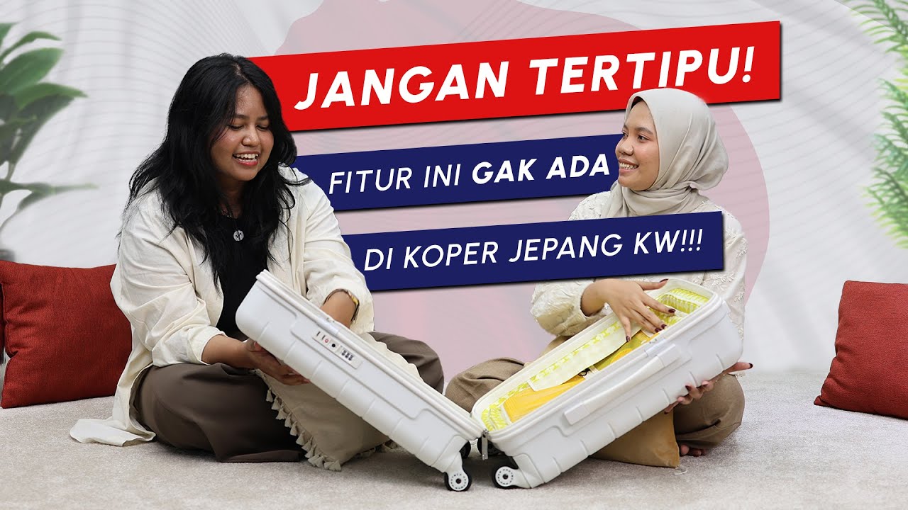 AWAS TERTIPU: Ini Fitur Khas Koper Asli Made in Japan😱🎌 - TTDJ #2