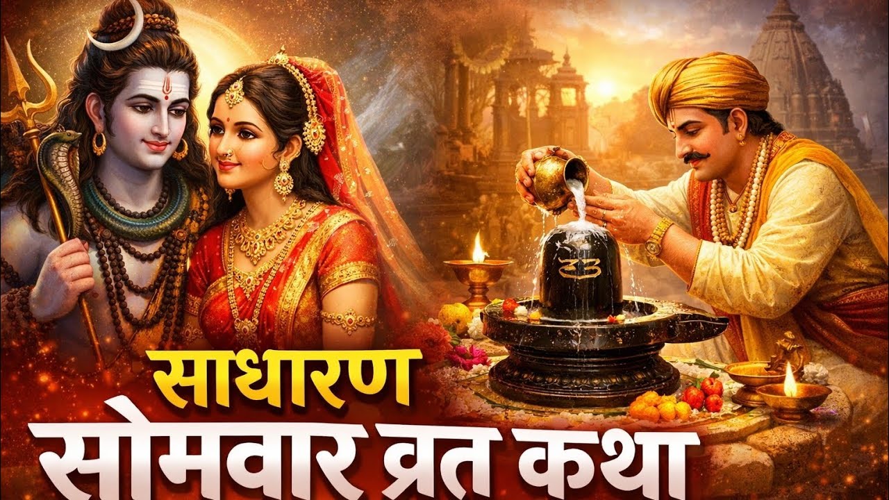 सोमवार को यह कथा सुनने से होगी संतान सुख की प्राप्ति | somwar Vrat Katha 