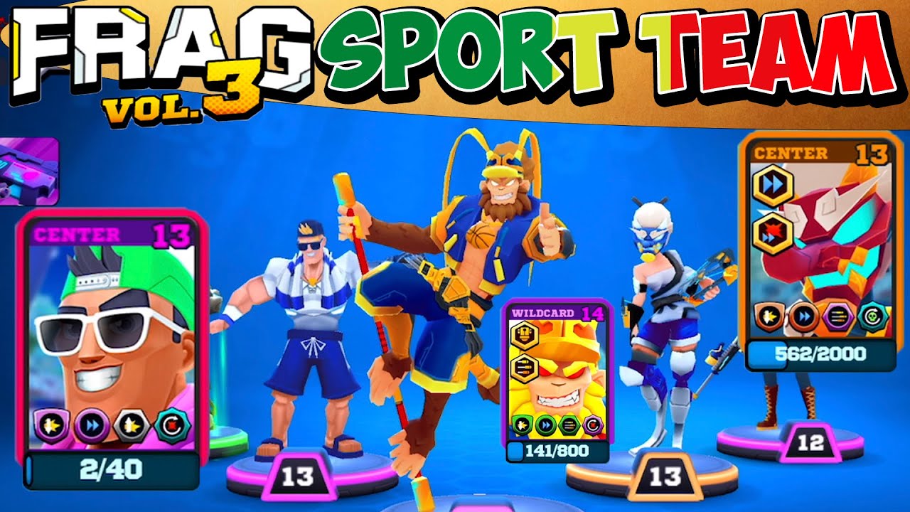 FRAG Pro Shooter Vol.3 - Sport Team Frag😎Gameplay🔥(iOS,Android)