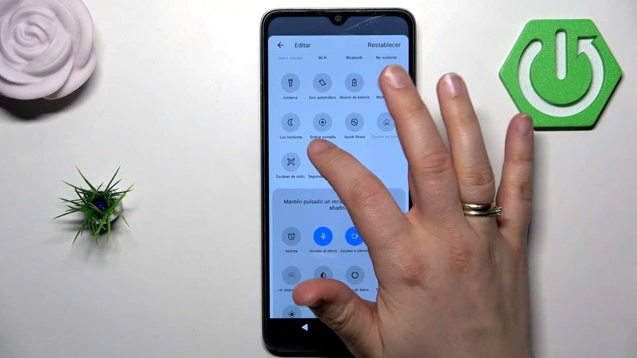 XIAOMI Redmi 3A – Cómo editar el panel de control