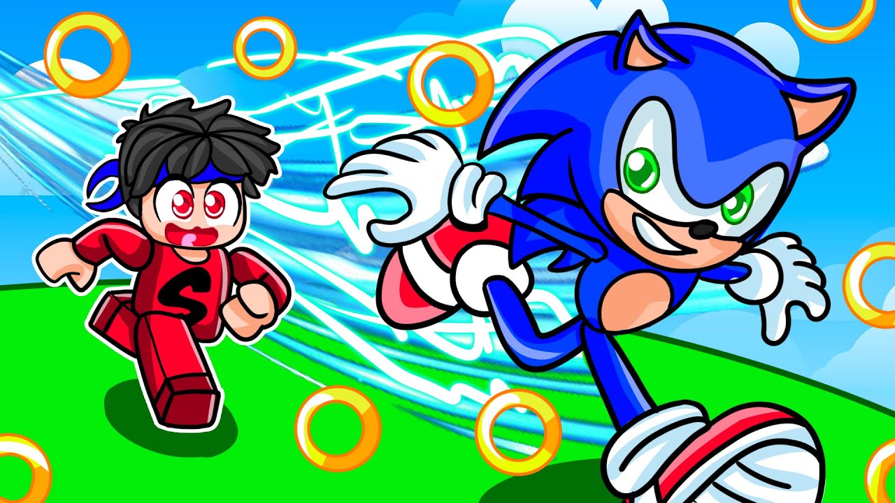 Roblox'ta SONIC Olup 789.654.678 KM Koştum !!