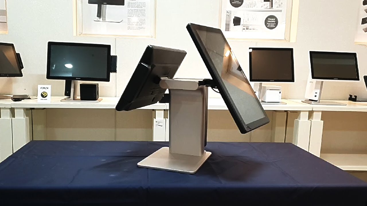 [SAM4S FORZA POS] Vertical Customer Display Installation