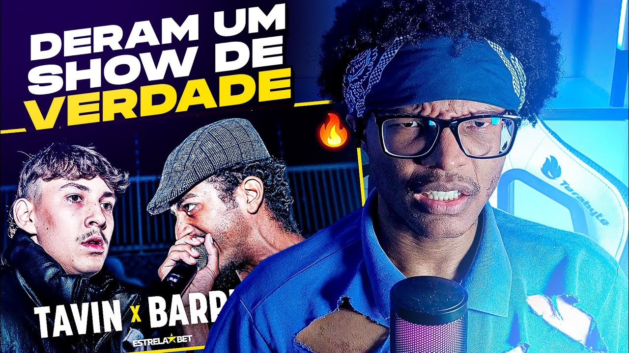 (ESPETÁCULO!!!) BARRETO x TAVIN | React [SEMI | #BDN143]