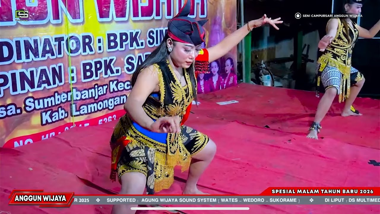 DUET TARI REMO CANTIK GAYA BUSANA WANITA NING SEPTI & NING CHANDRA - ANGGUN WIJAYA