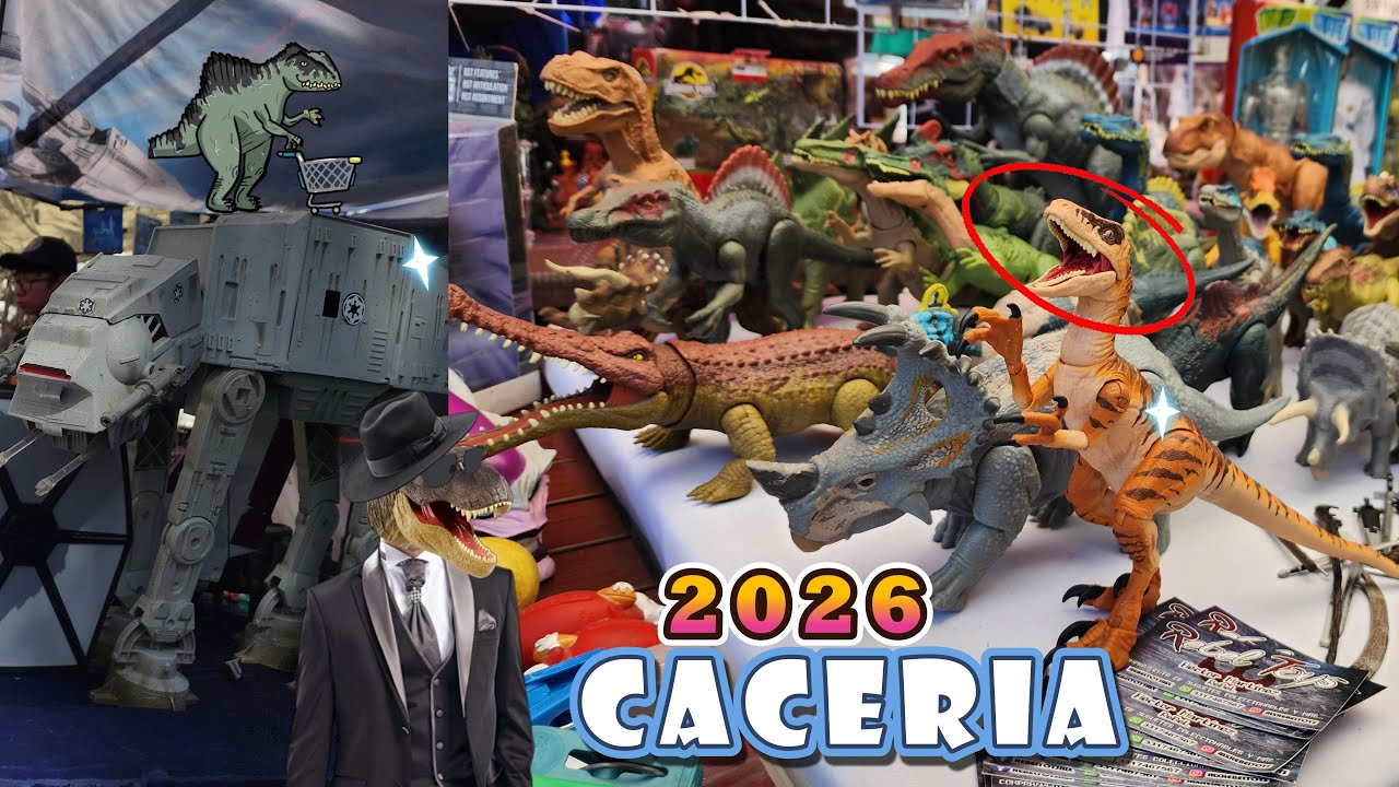 CACERIA Tianguis y Super 2026! Jurassic World, Star Wars, PAPO, Caballos y MAS!!