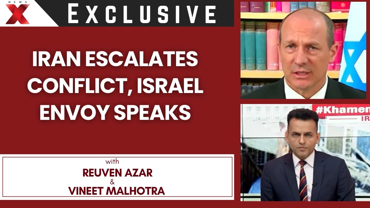 Iran Escalates Conflict: Israel&rsquo;s Ambassador Reuven Azar Speaks on Middle East Crisis