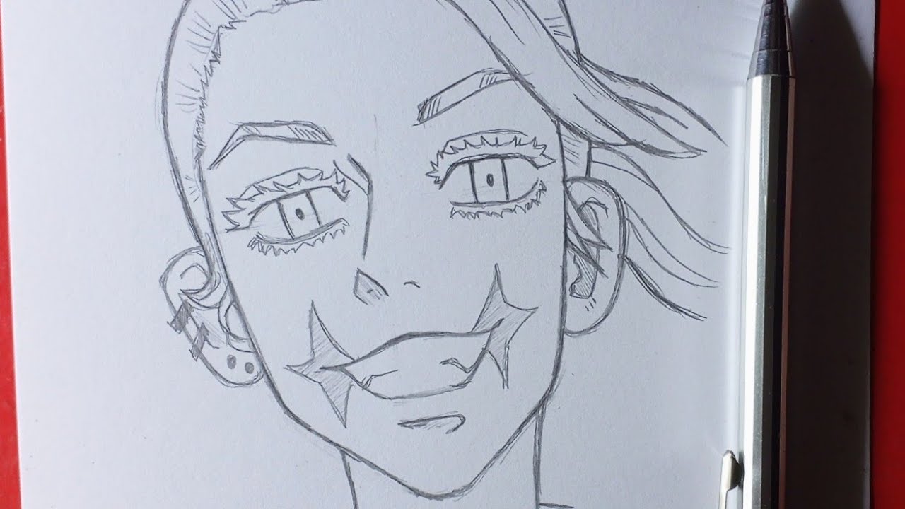 Anime Drawing|How to draw haruchiyo sanzu tokyo revengers