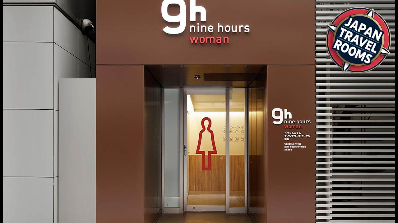 9h nine hours woman Kanda | Tokyo, Japan | Hotel Review 🛏️