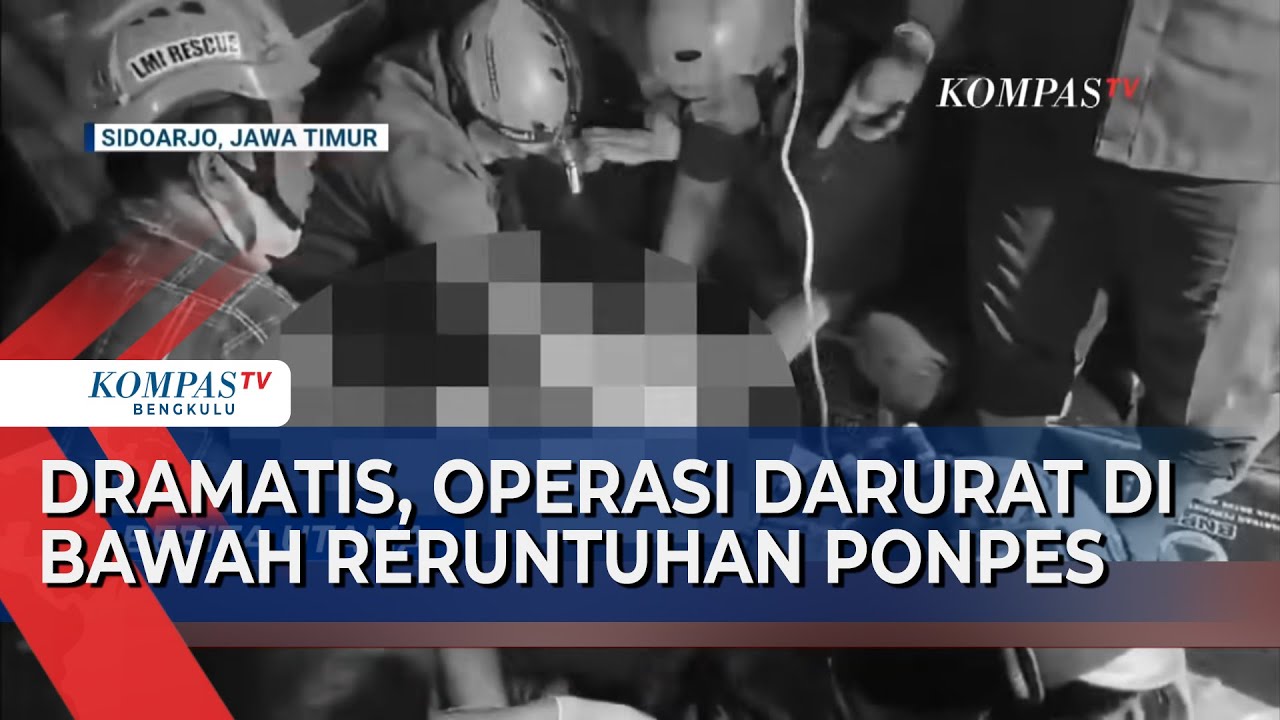 Evakuasi Ponpes Al Khoziny Ambruk  Operasi Darurat di Bawah Reruntuhan demi Selamatkan Nyawa Santri